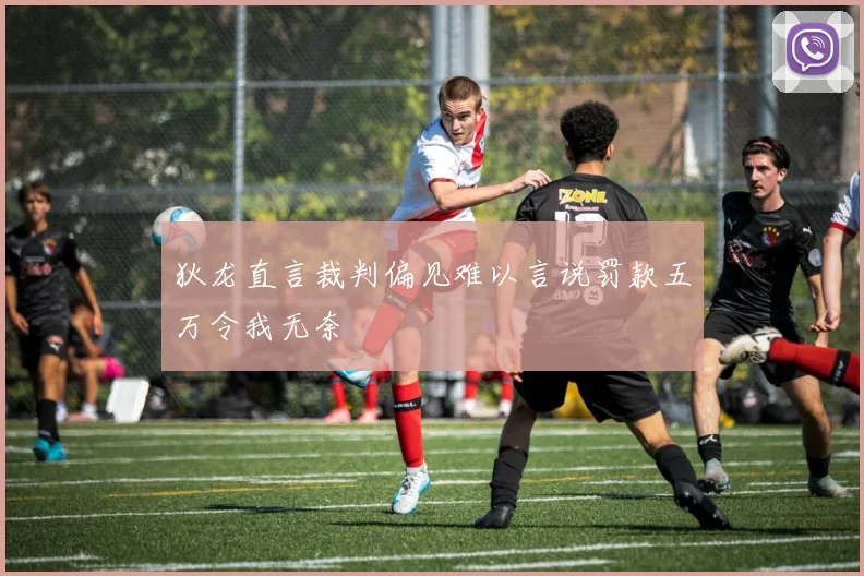 狄龙直言裁判偏见难以言说罚款五万令我无奈
